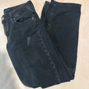 Aeropostale Black Low Rise Baggy Jeans
